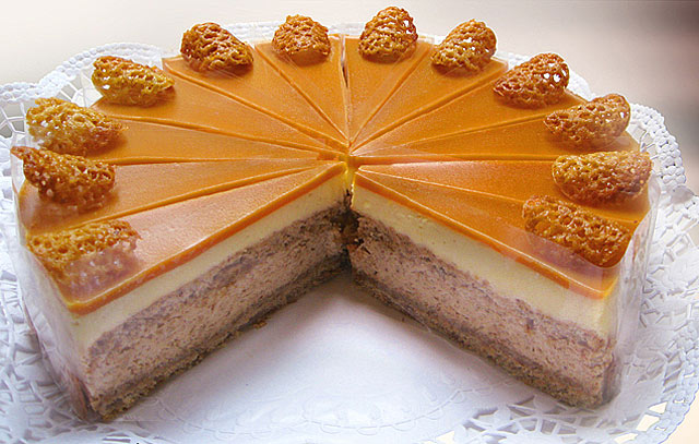 A milotai mézes grillázstorta Magyarország tortája Magyarország tortája