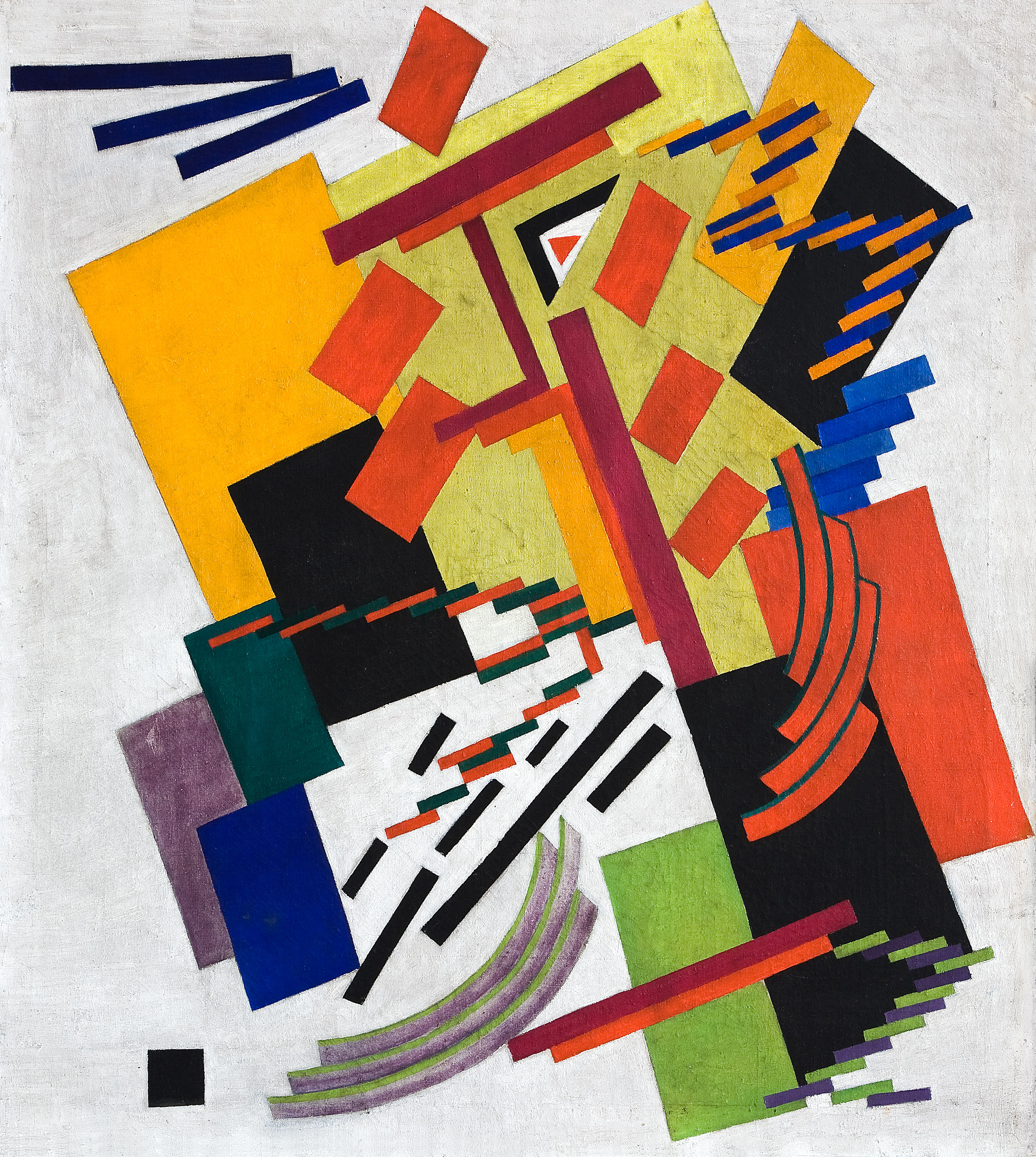 Hétvégi program lehet: az orosz avantgárd Olga Rozanova Absztrakt kompozíció, 1916