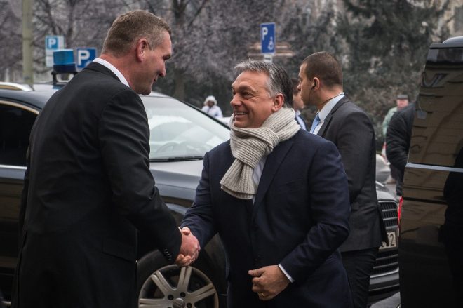 70 milliárd Szegednek Botka László és Orbán Viktor (Forrás:MTI)