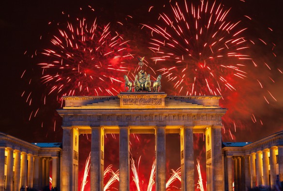 Berlin köszönti az új évet, 2018-at