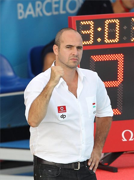 Benedek Tibor háromszoros olimpiai bajnok vízilabdázó