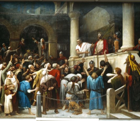 Együtt látható a Munkácsy-trilógia Debrecenben Munkácsy Mihály: Ecce homo