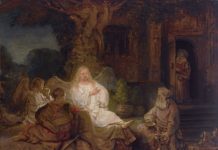 Rembrand ritka bibliai festményét árverezik Rembrandt
